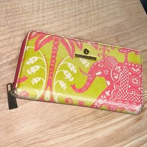 Spartina 449 Pink Elephant Wallet